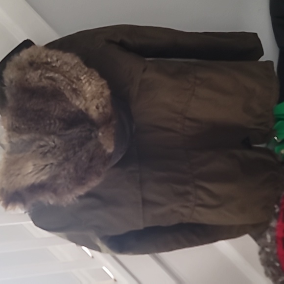 Zara Faux fur lined Winter Bomber Coat - Picture 3 of 3